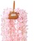 Spring Floral Garlands – 6PC 35.4FT Artificial Cherry Blossom Flower Garland, Silk Sakura Vines for Wedding, Party, Valentine, Japanese Home Decor, Hanging Floral Decoration